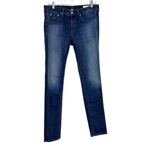 Rag and Bone Jeans Womens Skinny Blue Denim Size 30